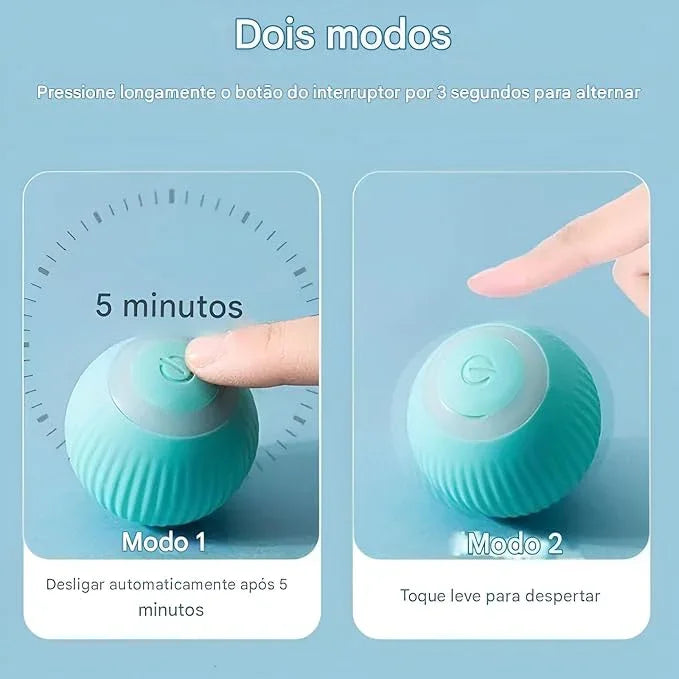 Bola elétrica interativa